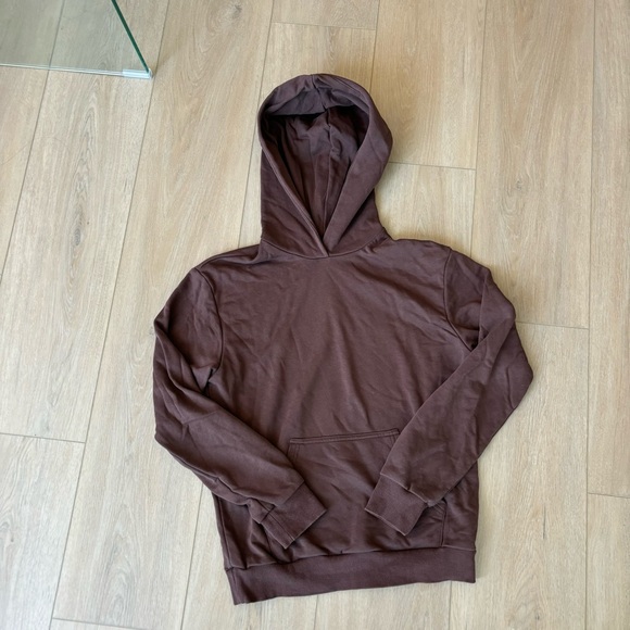 naked wardrobe Tops - Naked Wardrobe Hoodie in Chocolate